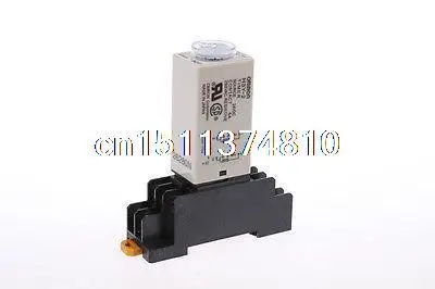 

DC 24V H3Y-2 H3Y Delay Timer Time Relay 0-30 Second 30s 30sec 24VDC & Base
