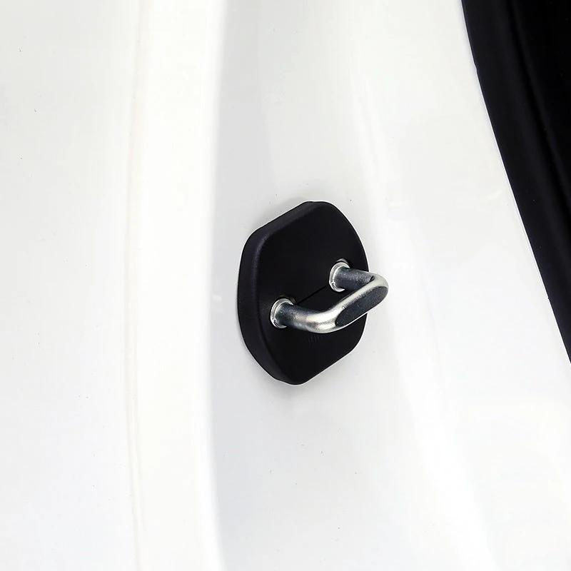 

4 Pieces/ set Interior Car Door Lock Cover Buckle Protective Case Cap Car-stlying For Nissan Kicks 2016 2017 2018