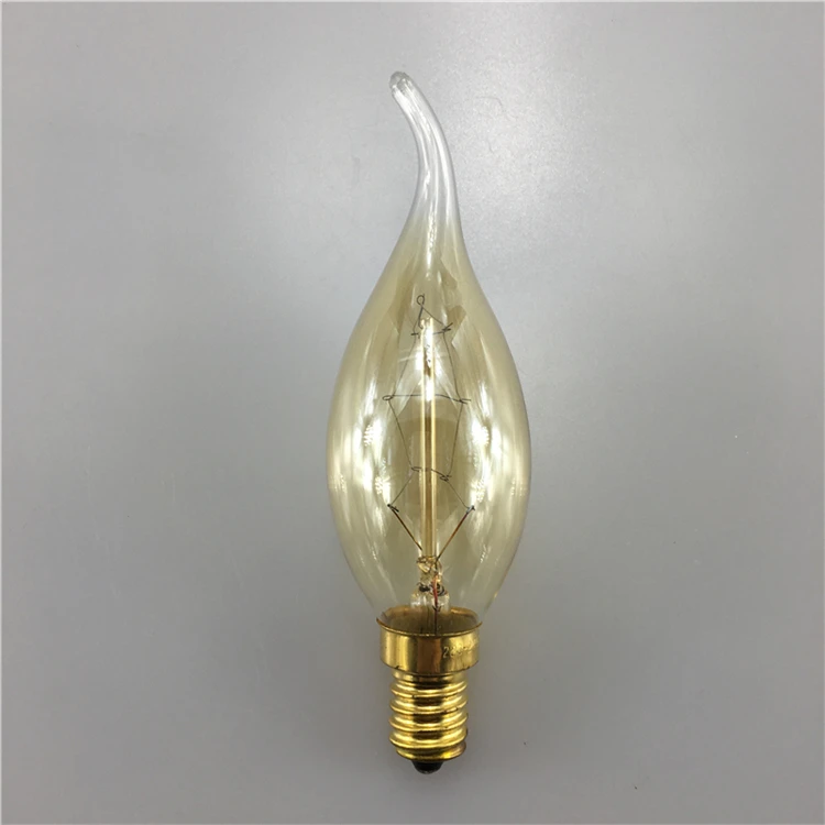 Винтаж Edison ЛАМПЫ E27/E14 110 V/220 V Ретро лампа 40 W/60 Вт старинная лампочка Edison лампы накаливания лампа накаливания Эдисона