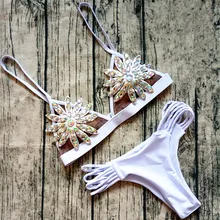 Lace Bikini Diamond Swimsuit Crystal Women Swimwear Nude Bikinis Brazilian Rhinestone Beachwear Push Up Bikini Lace Biquini Lace Bikini Diamond Swimsuit Crystal Women Swimwear Nude Bikinis Brazilian Rhinestone Beachwear Push Up Bikini Lace Biquini