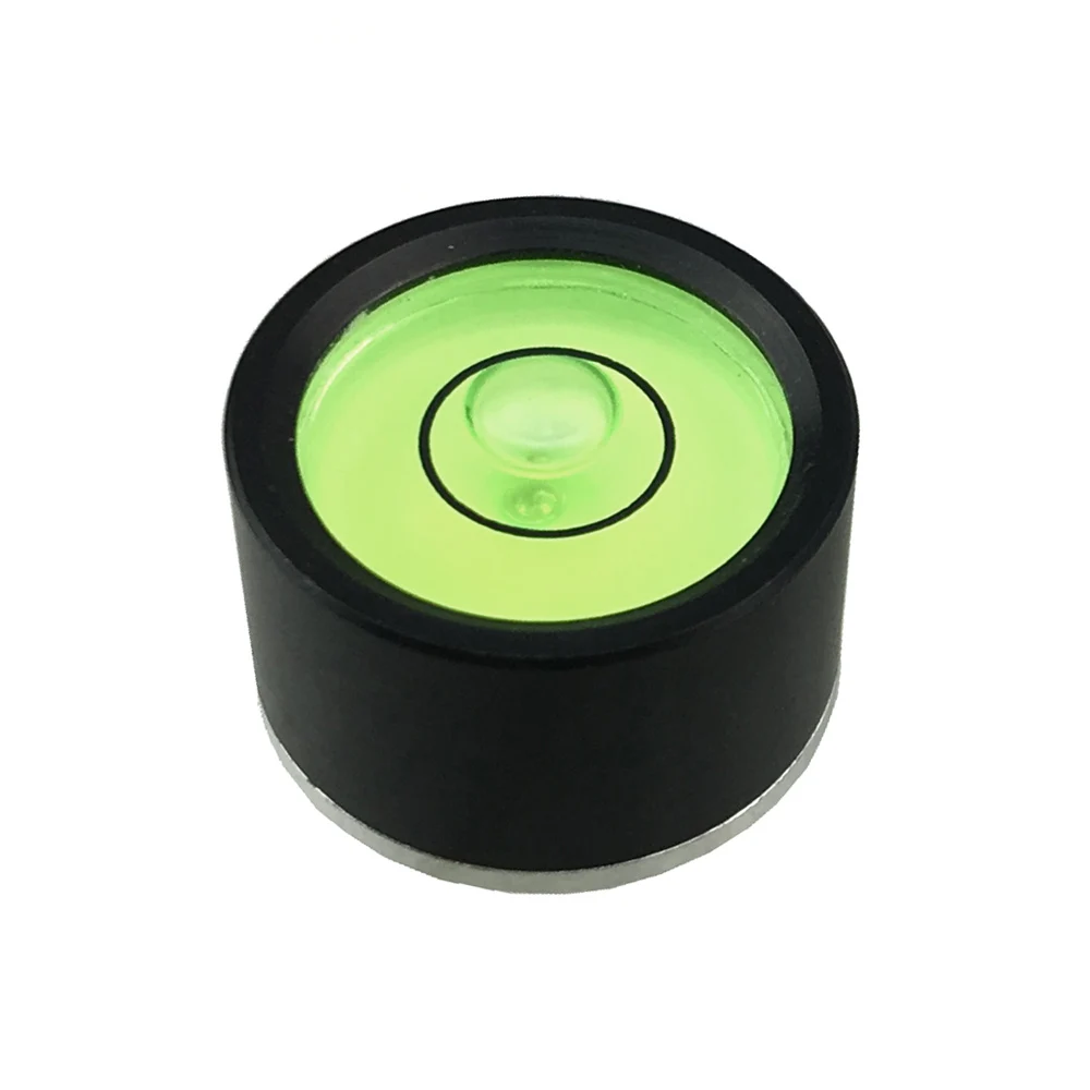 

KACY 1PCS 18X11.5mm Aluminium Case Bulls Eye Spirit Bubble level (1, green)