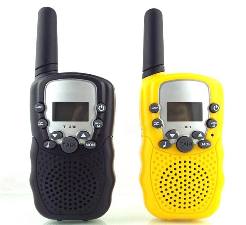 Brinquedos para Crianças Handheld sem Fio Pai-filho ao ar Produtos Eletrônicos Walkie-talkie Multi-color Chamada Livre Comunicação Brinquedo T388 5 Brinquedos e hobbies