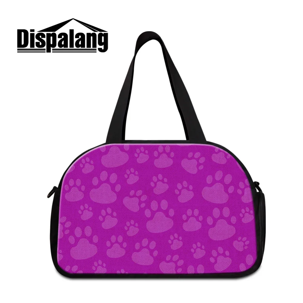 paw print sports gym bags