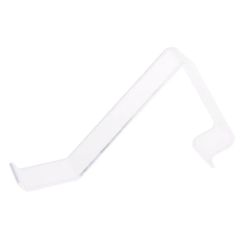 

Clear L- shape Acrylic Shoes Ract Holder Retail Shop Display Plastic Stand Shelf