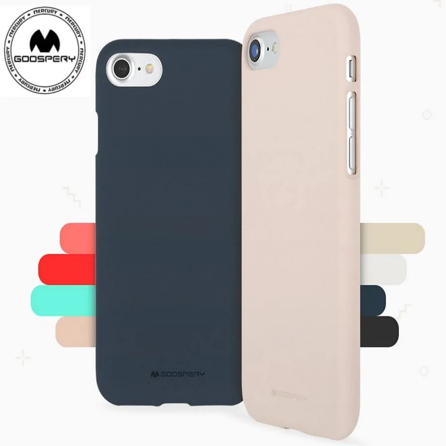 

100% original mercury goospery soft feeling matte jelly TPU phone case bag for SAMSUNG GALAXY A6 PLUS A8 PLUS 2018 C9 PRO C9000