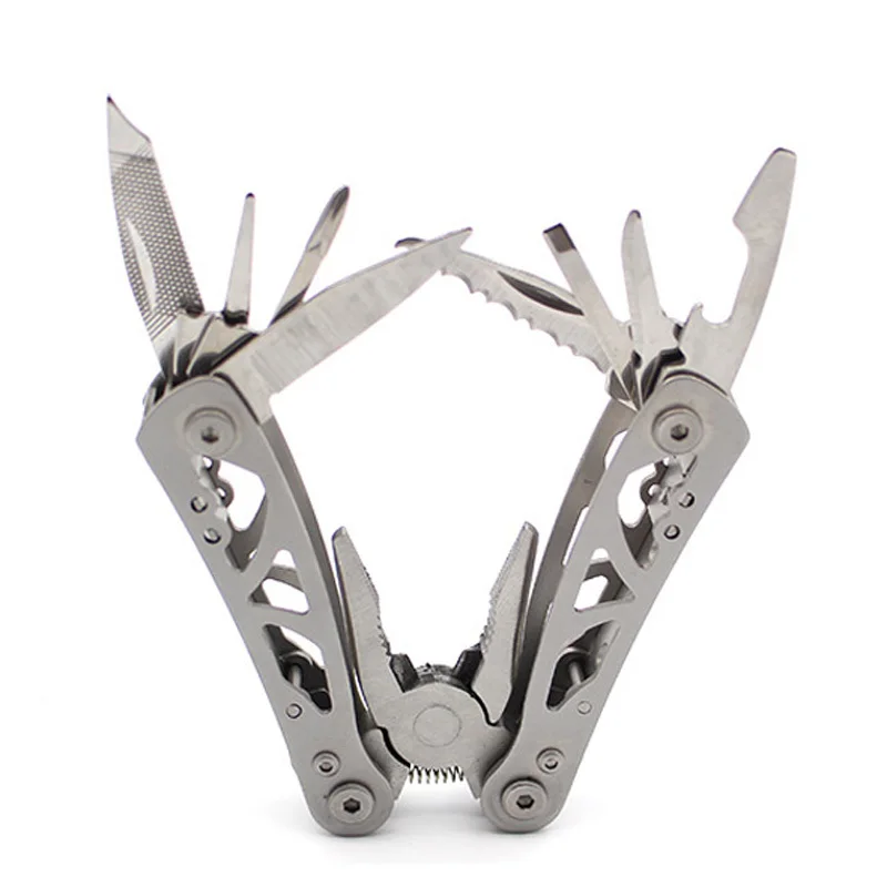 PEGASI Stainless Steel Multi functional Combination Pliers With Screwdriver Adjustable Wrench Auto Repair Tools Safety ganzo|combination