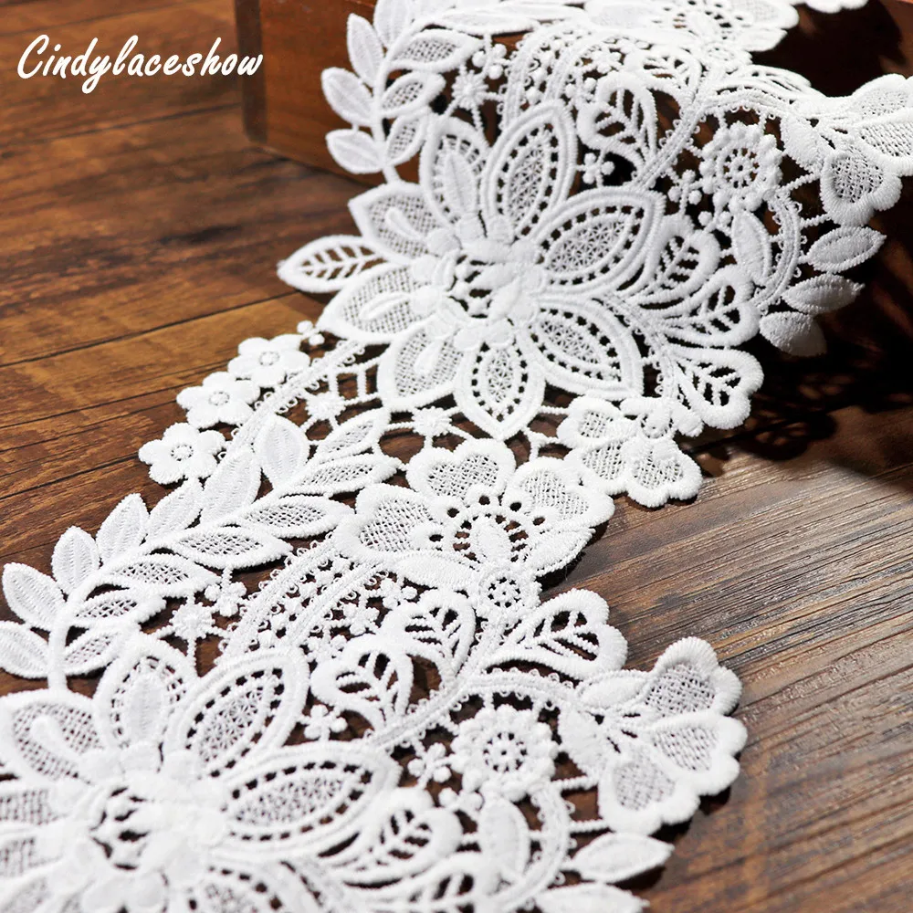 wide lace trim by the yard