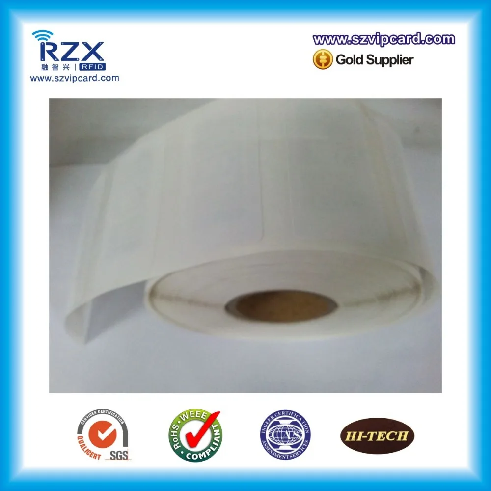 50 шт. rfid этикетка FM1108 бумажная бирка 13,56 МГц пустая rfid метка наклейка