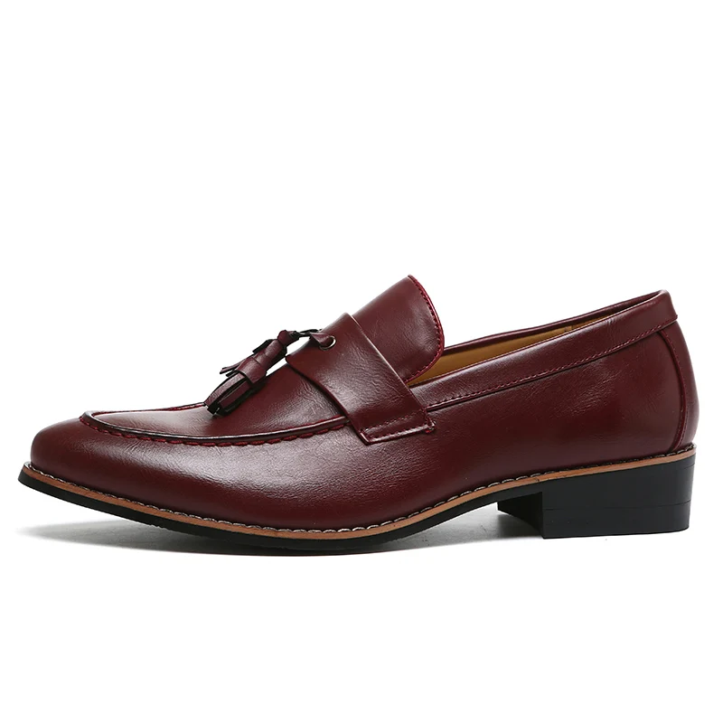 Мужская обувь размера плюс повседневные Взрослые Мокасины дизайнерские модные брендовые роскошные мужские лоферы для вождения#2887 - Цвет: red
