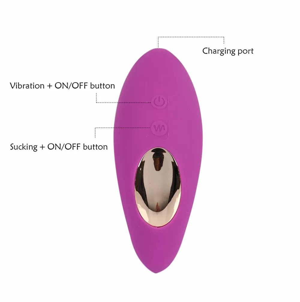 Wearable Sucking Vibrator 10 Speed Vibtration G Spot Vibrators Clitoris Stimulation Sucker Erotic Flirting Sex Toys for Women (8)