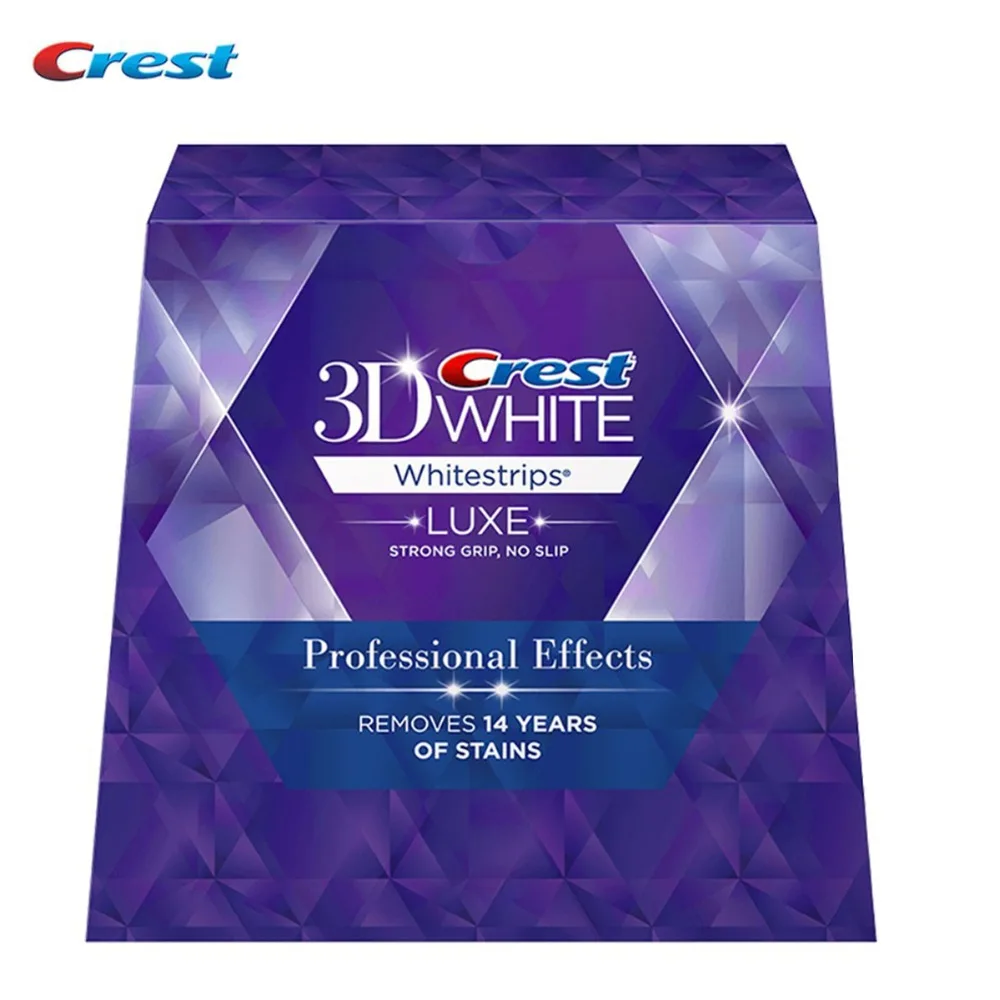 Crest Whitestrips Teeth Whitening 3D White LUXE Professional Effects 