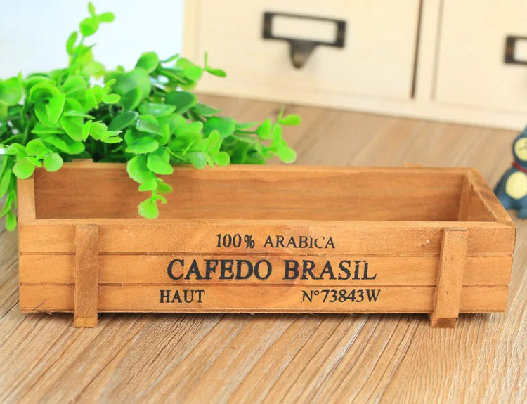 ZAKKA деревянный ящик 22x10x5 см старинный для хранения мини реквизит фотографии