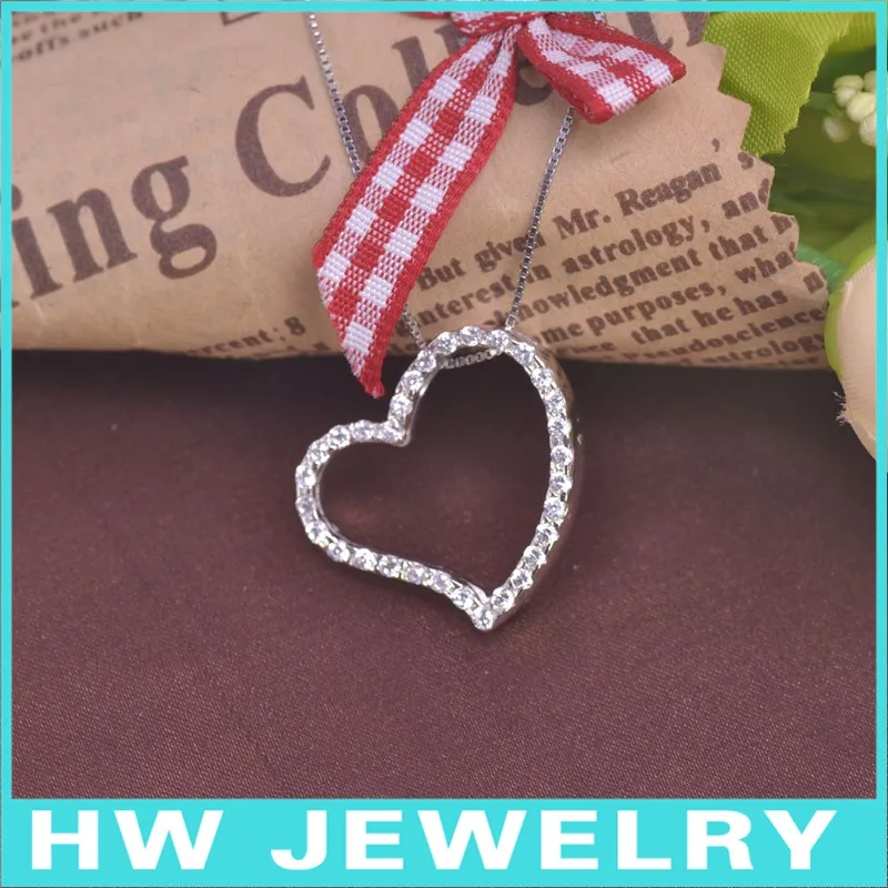 

Silver heart charm