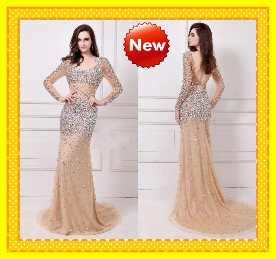 Prom Dresses Seattle Cream Extravagant Long Dress Cheep Sheath Floor