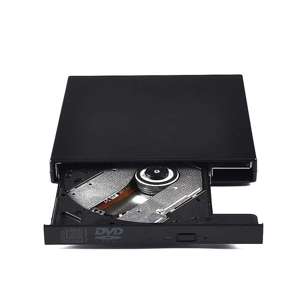 

2018 External USB 2.0 Region Free DVD Burner Portable CD ROM Combo Player Drive
