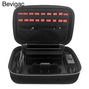 

Bevigac Anti-shock Storage Hand Bag Case w/ Multiple Compartments 18 Card Slots for Nintendo Nintend Switch NS Host Accessories