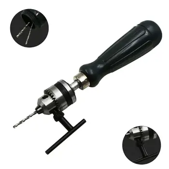 

Woodworking Tool Pin Vise Model Hand Drill With Chuck Capacity Fit Drill Bits Screwdriver Bit Plus Drill