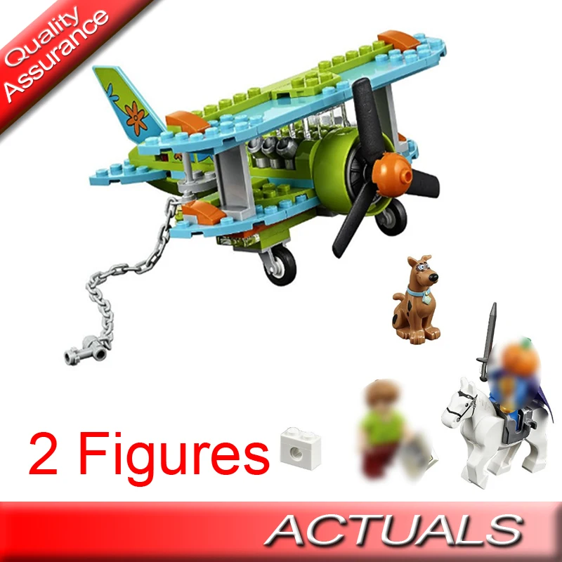 

127pcs BELA 10429 Scooby-Doo MYSTERY PLANE ADVENTURES Building Blocks Figures Assembled Bricks Toys Compatible with Lego 75901