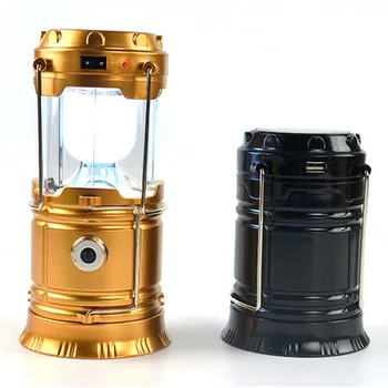 

Hot Solar Power Rechargeable LED Flashlight Camping Tent Light Torch Lamp Lantern PLD