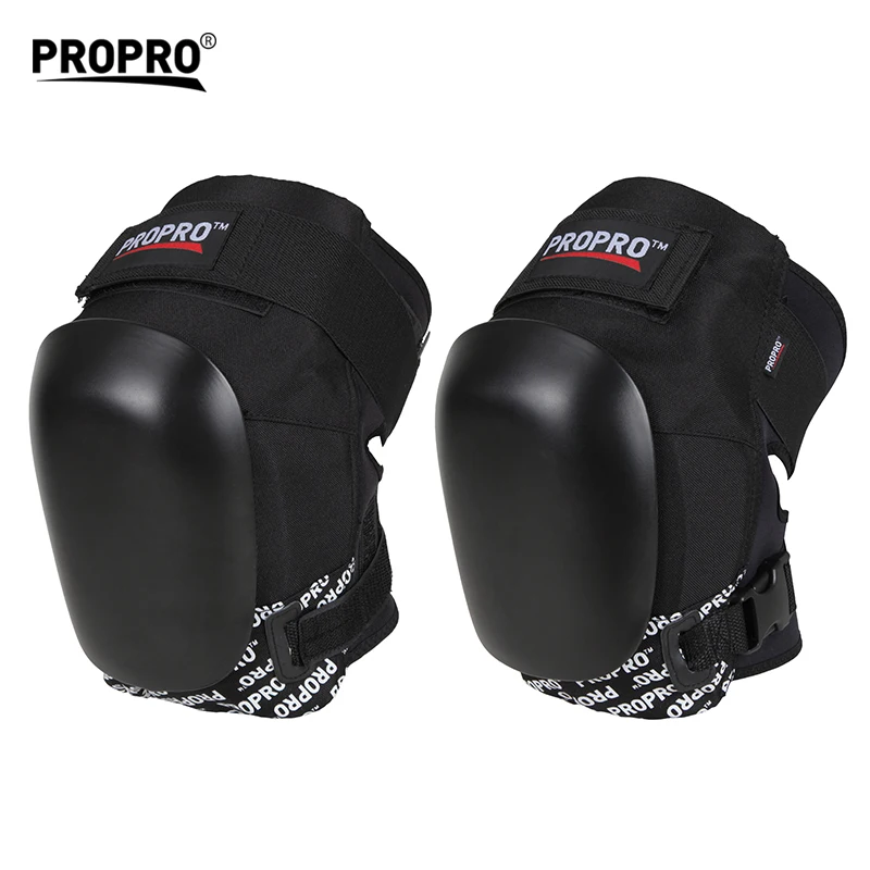 PROPRO رشاقته الركبة الوسادات حامي ل التزلج لوح التزلج الرياضية والعتاد U-شكل قشرة صلبة الركبة حامي السلامة