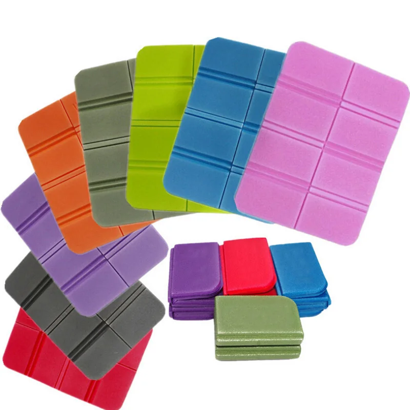 

Foldable Camping Mat Outdoor Portable Seat Foam Waterproof Chair Picnic Mat Pad Beach Plaid Small Cushion Picnic Mat