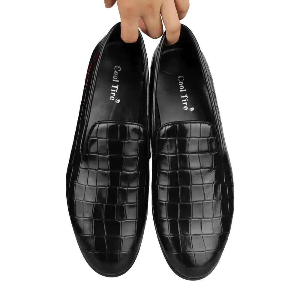Crocodile pattern LOAFERS (14)