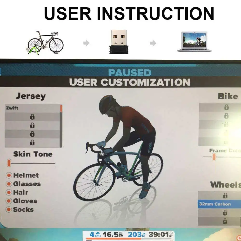 Гаджеты Ingelon USB ANT Stick портативный мини гаджет для Garmin zwift onelap wahoo велоспорта