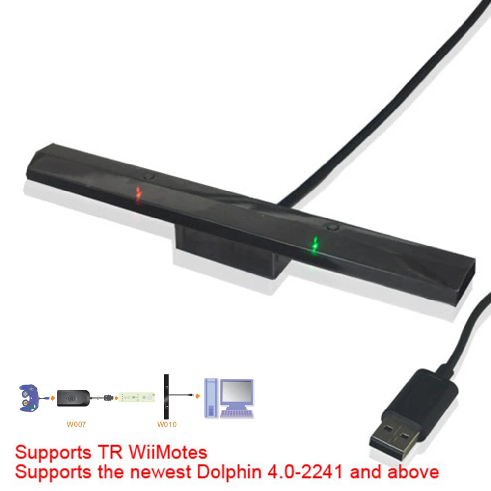 

MayFlash Sensor DolphinBar for Wii Remote Wireless Game Controller for Windows PC by Bluetooth for GC