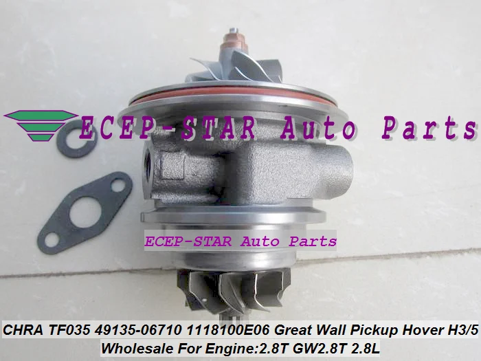 NEW Turbo Cartridge CHRA TF035 1118100-E06 49135-06710 1118100E06 For Great Wall Hover H3 H5 Haval GW2.8T 2.8L 2.8T