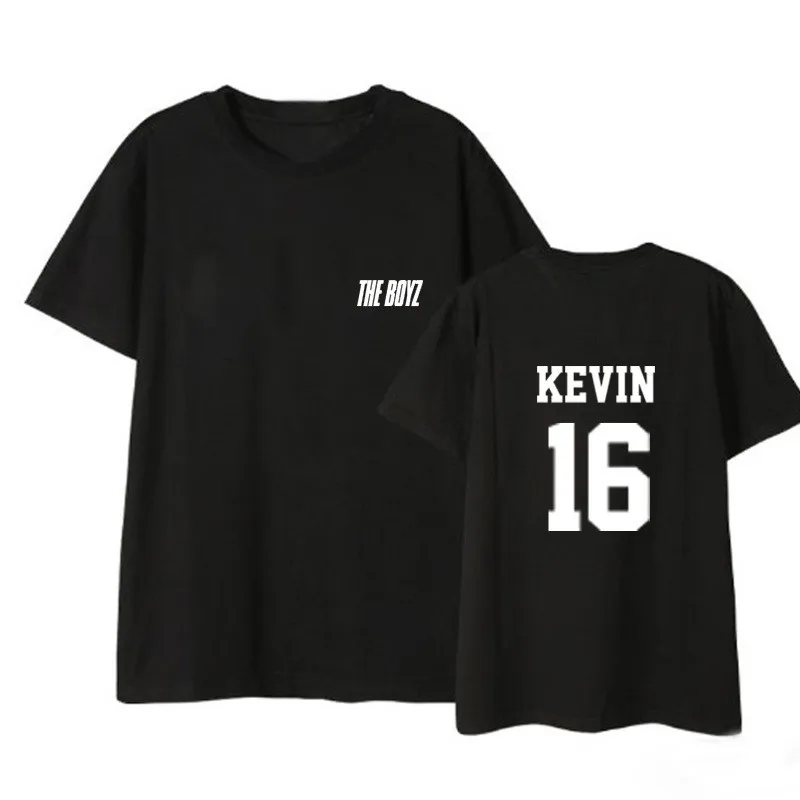 

Kpop THE BOYZ The First Member Album Shirts Hip Hop Casual Loose Clothes Tshirt T Shirt Short Sleeve Tops T-shirt DX667