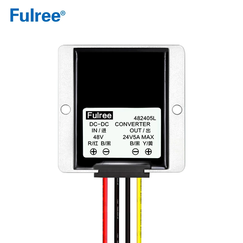 48 В до 24 В 5A 10A 15A 20A преобразователь постоянного тока 48VDC до 24VDC 10 ампер понижающий DC-DC преобразователь питания 48 вольт до 24 вольт DIY понижающее напряжение - Цвет: 48V to 24V 5A