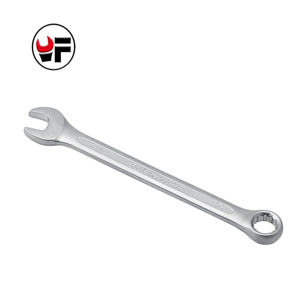 

YOFE 12mm Combination box open end Concave rib tool wrench high quality car tools gear a set of keys wrench tools