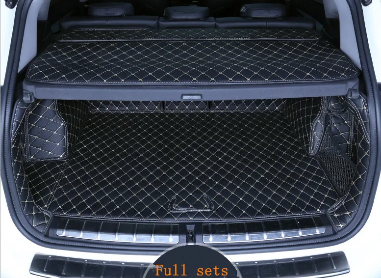 High quality! Special full sets trunk mats for BMW X1 F48 2017