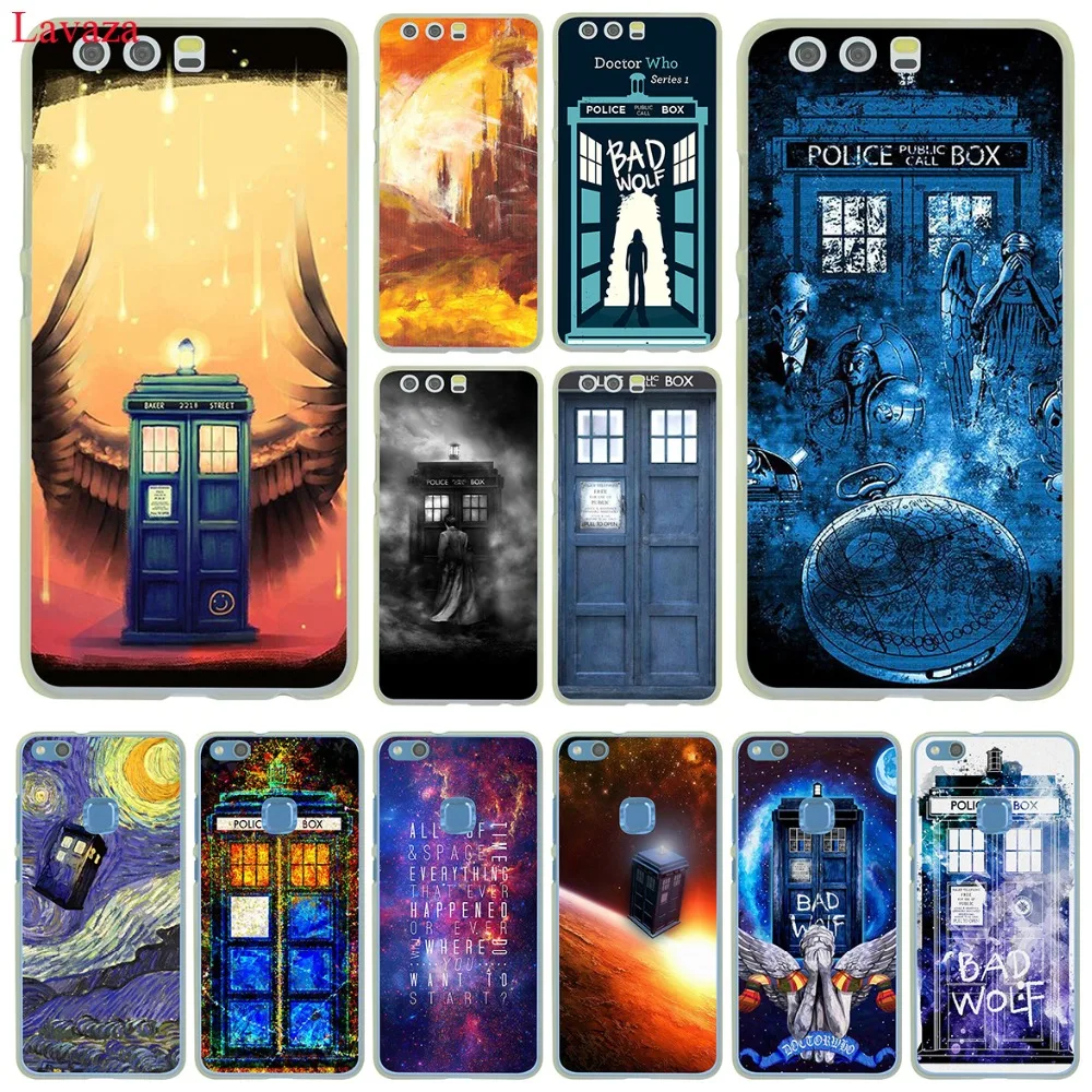 Твердый чехол для телефона Lavaza Tardis Box Doctor Who Huawei P30 P20 P10 P9 Plus P8 Lite Mini 2017 2016 2015 P smart Z 2019