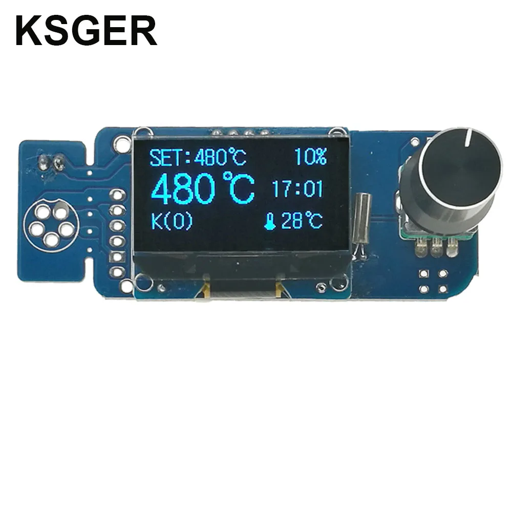 KSGER STM32 V2.1S T12 OLED паяльник станция наконечники алюминиевый сплав 9501 ручка контроллер сварочный стенд инструменты Электропитание