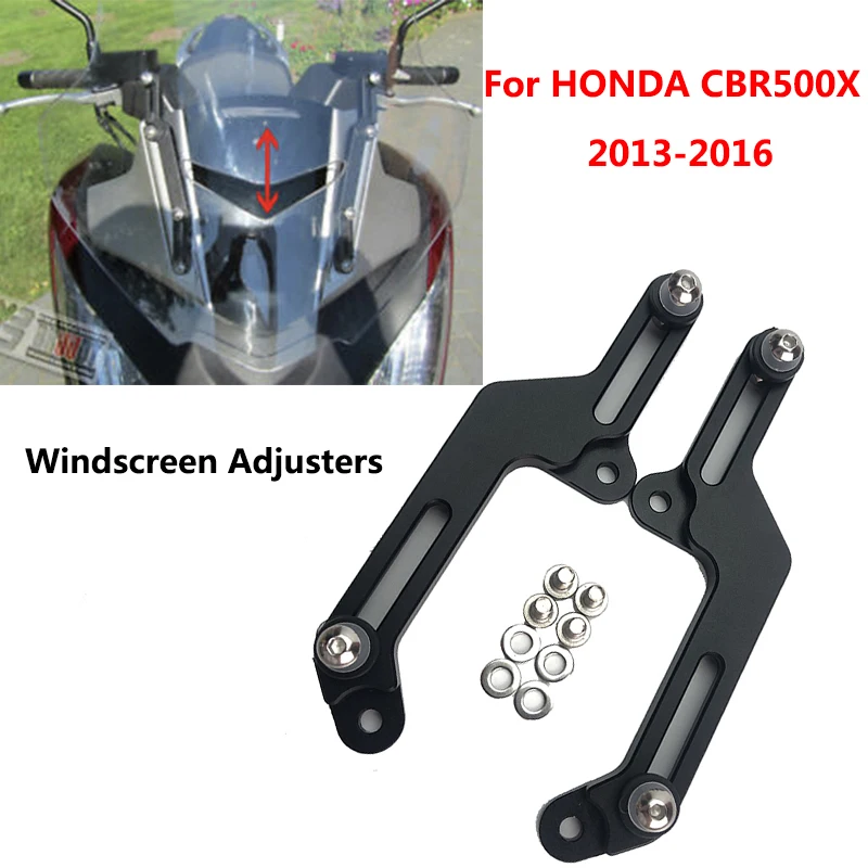 

2016 CB500X Motorcycle Accessories Windscreen Adjusters Airflow Adjustable Windscreen Wind For HONDA CB500 X 2013 2014 2015 2016