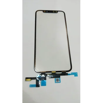 

Touchscreen For iPhone x LCD touch screen front outer glass panel with flex cable replacement support touch function ios 12.3