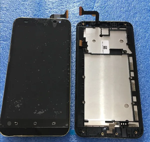 

Original new LCD screen display+touch panel digitizer with frame For 5.5'' Asus ZenFone 2 Laser ZE550KL Z00LD free shipping
