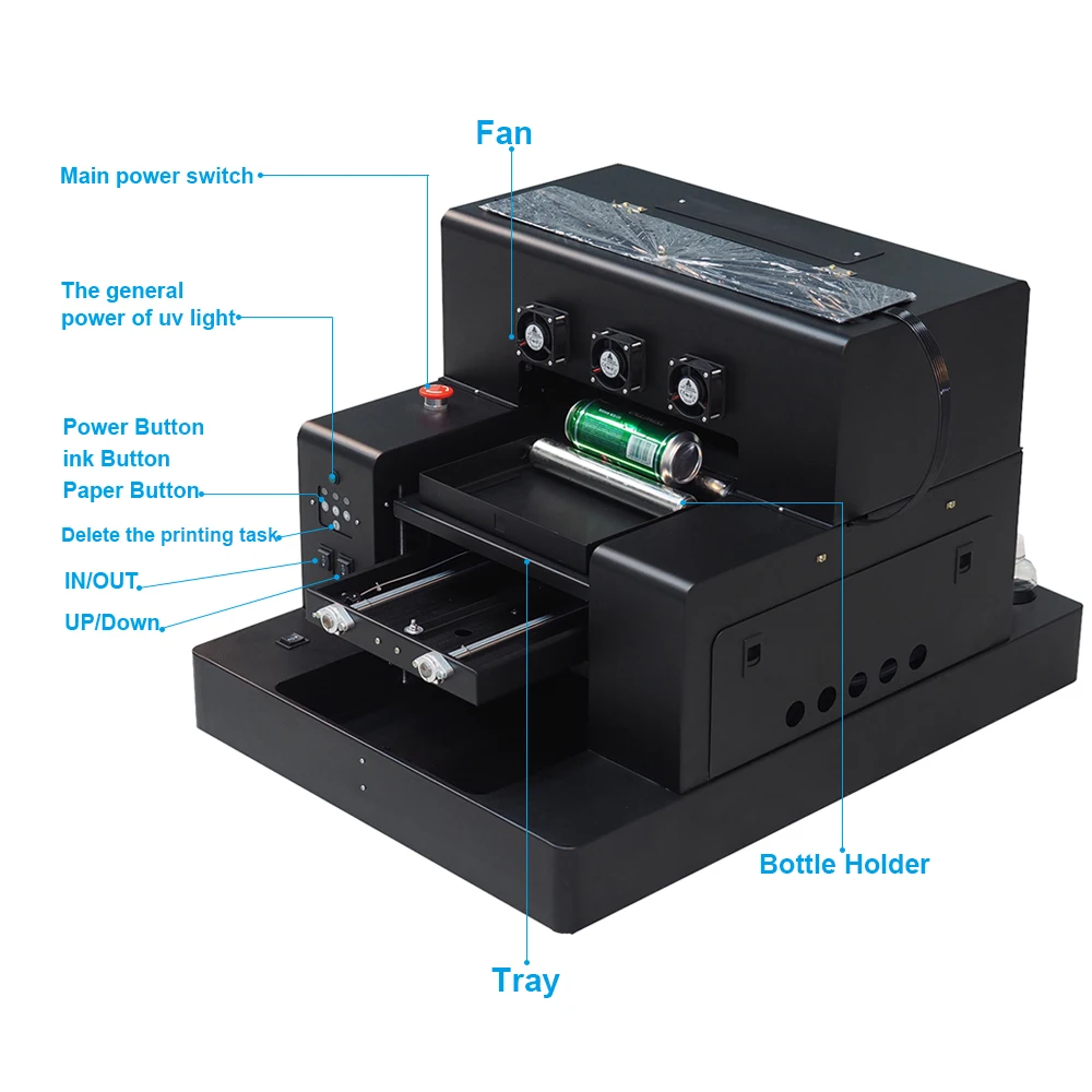 Jetvinner автоматический A3 размер УФ принтеры струйные принтеры для Epson печатная машина для чехол для телефона бутылка ручка акриловый Металл гольф