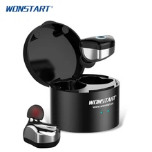 Mini Touch Control Wireless Bluetooth Earphones Sport Wireless Bluetooth Earbuds With Microphone For Cell phone Wonstart W6