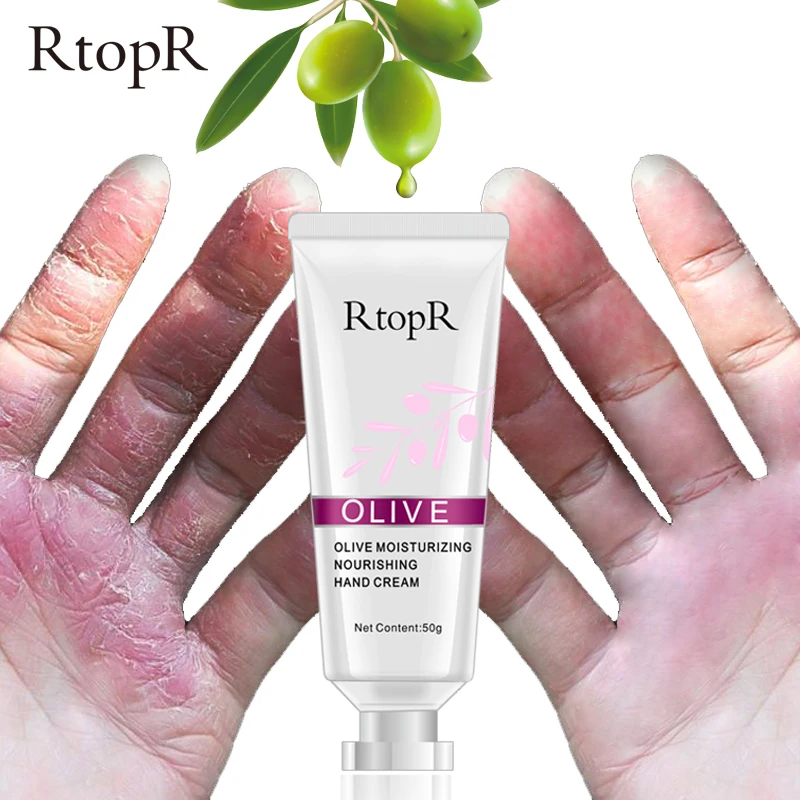 RtopR Olive Oil Rejuvenation Repair Hand Cream Nourishing Hand Wrinkle