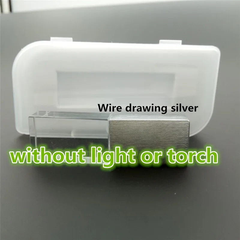 Хрустальные usb накопители 3D печать логотипа на заказ 10 шт./лот 4 ГБ 8 16 флеш