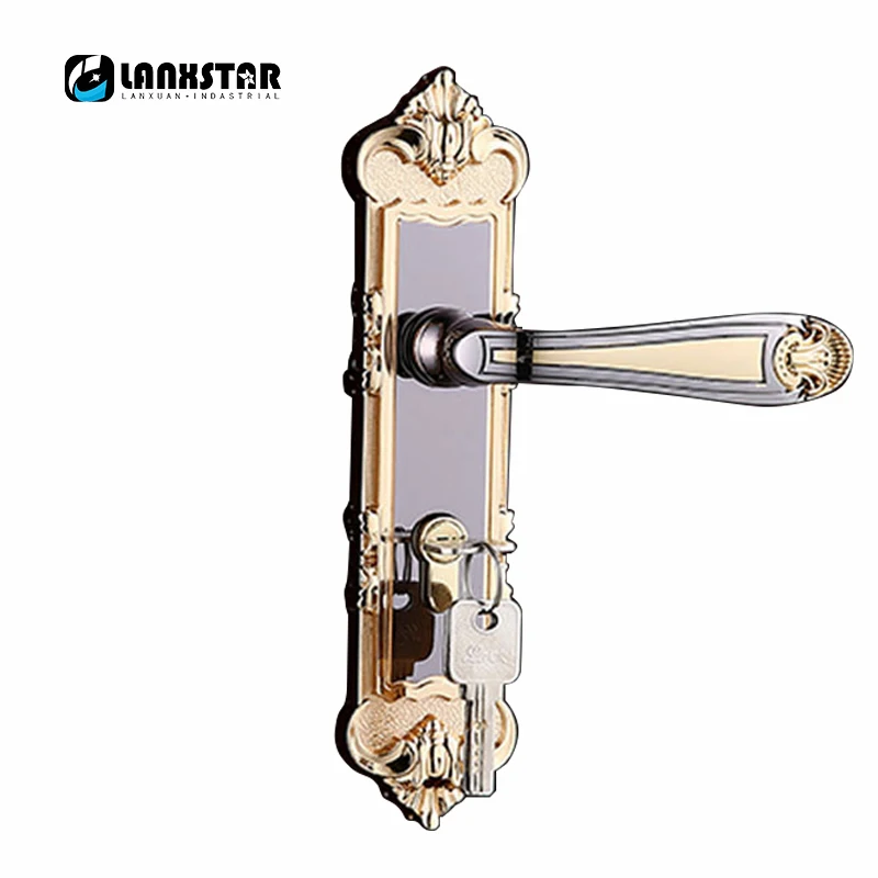 Customized Boutique New Zinc Alloy Handle Lock Mute Lockset Hardware Accessories Room Decoration Materials Door Locks Customized Boutique New Zinc Alloy Handle Lock Mute Lockset Hardware Accessories Room Decoration Materials Door Locks