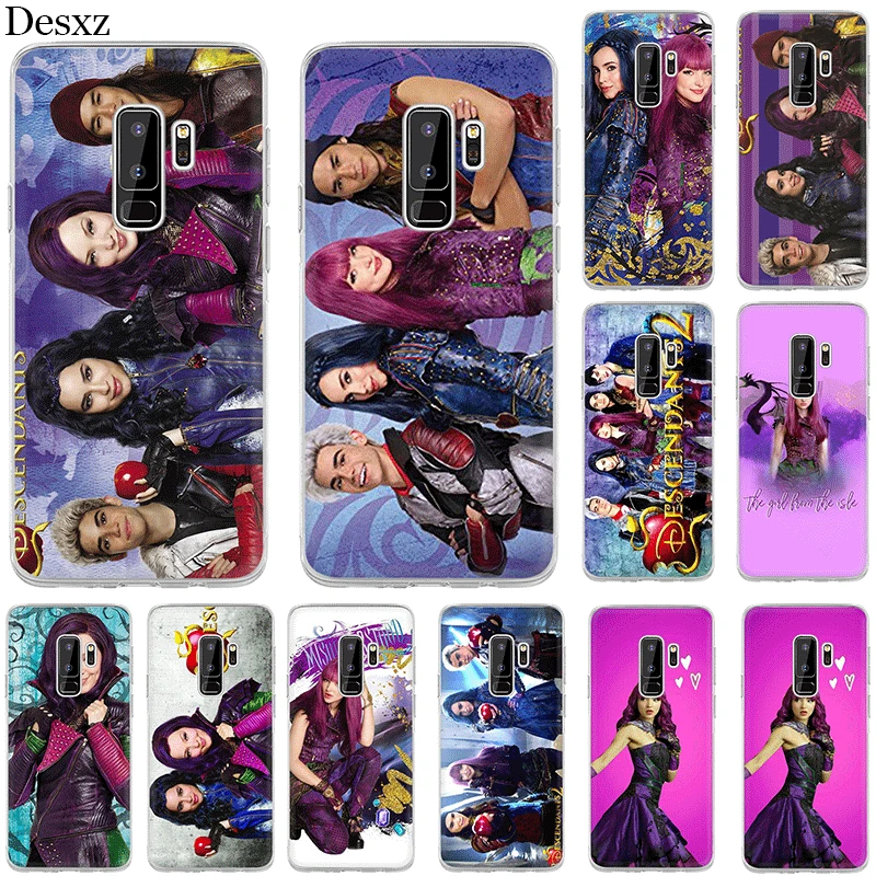 

Phone Cases For Samsung Galaxy A3 A5 A6 A8 Plus Descendants 2 Cover Hard Pc