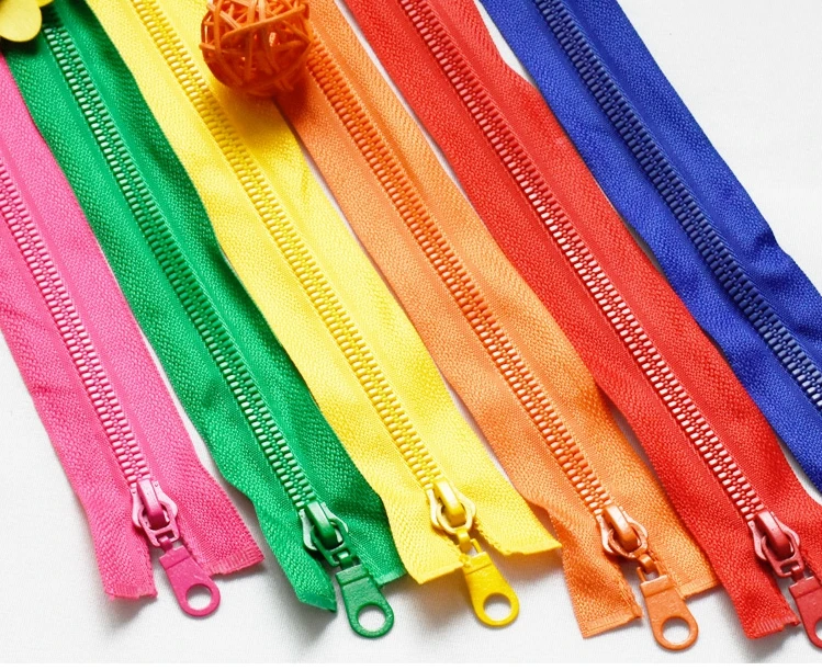 

70/80 cm Resin Open End Zipper Jacket Clothe Cushion 5# Nylon Zipper for sewing/Garment accessories DIY Handmade Craft