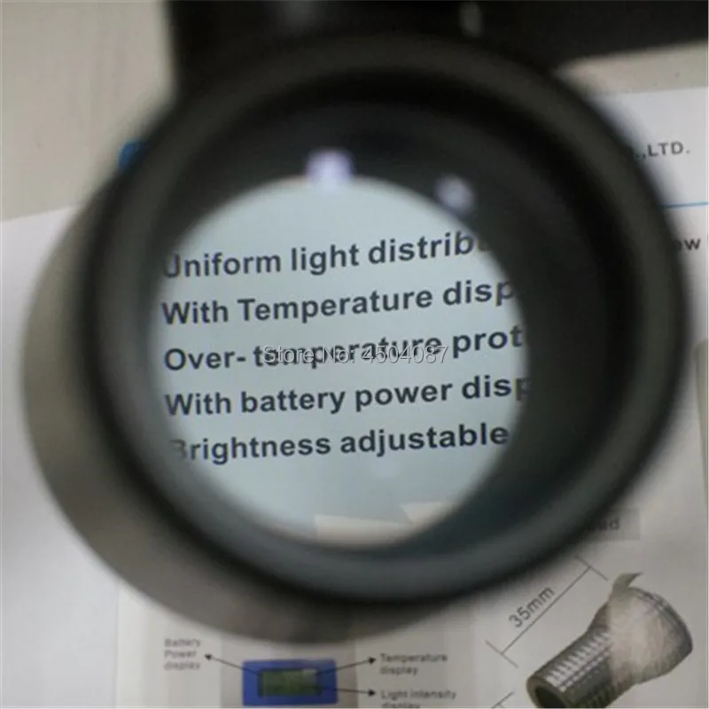 Magnifying effect