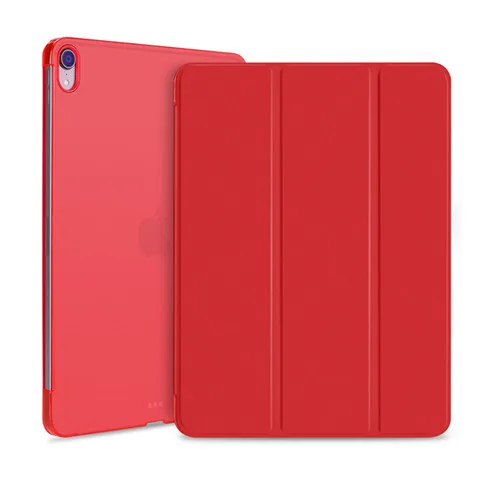 Умный чехол для iPad Pro 11 чехол, противоударный чехол GOLP из искусственной кожи+ жесткий чехол на магните для iPad Pro 11 чехол - Цвет: Red