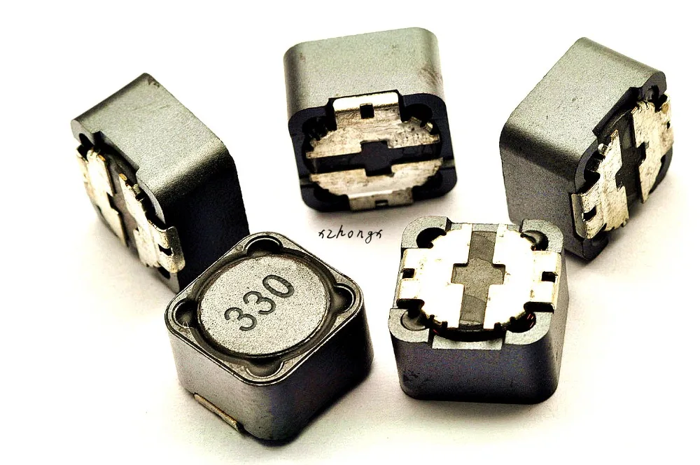 

Экранирующая Индуктивная 12*12*7 33 uh mark word 330 SMD Силовые индукторы