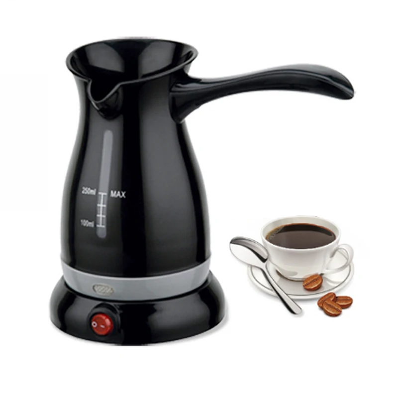 250ML Turkey Coffee Maker Electrical Coffee Pot Food Grade Cafeteira Expresso Food Grade 360 Degree  Rotate Coffee Kettle  (1)