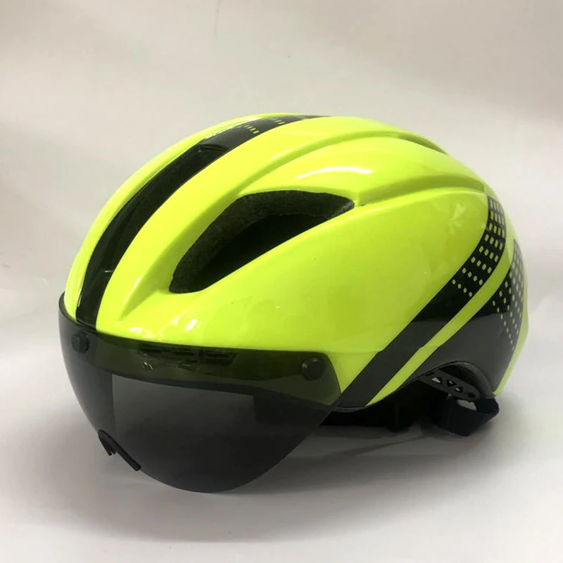 gren grey lens Скоростной спуск шлем козырек Солнцезащитные очки Объектив велосипедный шлем hombre MTB дорожный шлем для горного велосипеда велосипедные очки для взрослых - Цвет: gren grey lens